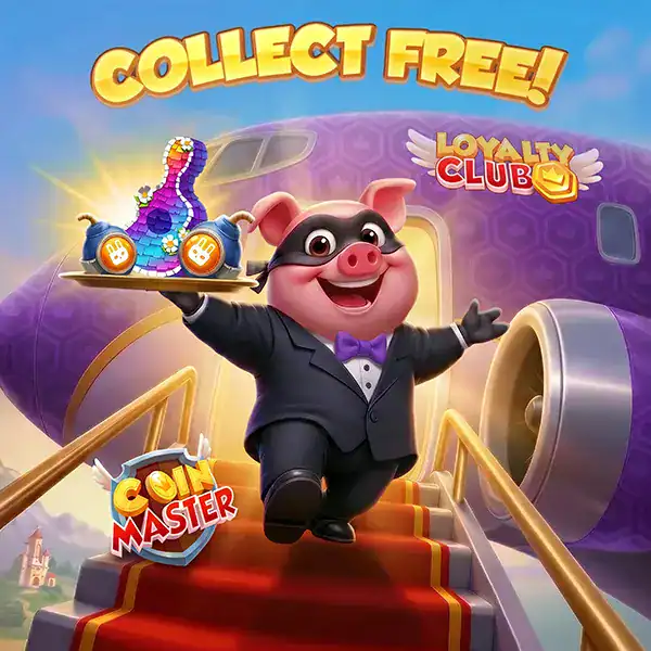 El cerdo de Coin Master nos enseña cómo conseguir Spins gratis Coin master te regala cientos de tiradas gratuitas cada día que reunimos aquí para ti